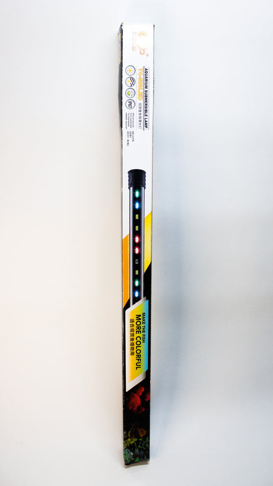 Lampara T5 (50Cm) Blanca Y Azul/Multicolor